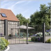 BAZH - Portail clôture aluminium traditionnel