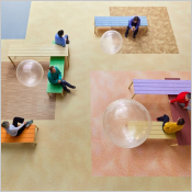 Modul'up trafic - Sol pvc pose sans colle u3/u4