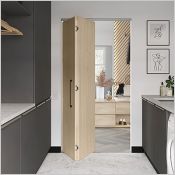 TANGO, Système coulissant/pliant pour portes de séparation et portes de placard en bois