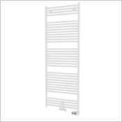 Sèche-serviette mixte ACOVA Atoll Spa Mixte, puissance 966W (dT50) + 1000W, raccordement centré, entraxe 50 mm, Blanc RAL 9016 réf: ASL-170-060-MF