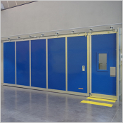 Portes coulissantes D.A.S. de parking
