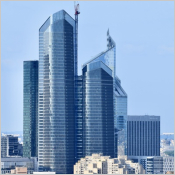 Tours The Link : installation de 36 000 m² de cloisons de bureau sur un chantier d'envergure