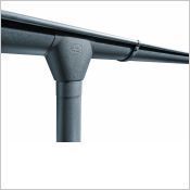 Gouttière en aluminium - Système complet - évacuation des eaux pluviales
