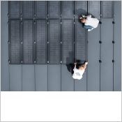 Système solaire - Module solaire PREFALZ - Module photovoltaïque pour joint debout