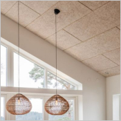 Panneaux acoustiques en laine de bois : design naturel et performance durable 