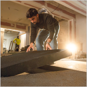 Isolation des sols : un nouvel isolant PSE gris haute performance 