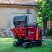 Le minidumper compact, puissant et zéro émission pour vos chantiers