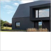 Ardoises en fibres-ciment pour toiture et façade | TECTA Creative - Ardoise fibres-ciment 