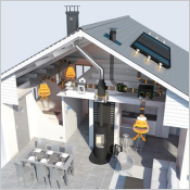 Faire de l'énergie bois la source de chauffage principal de la maison