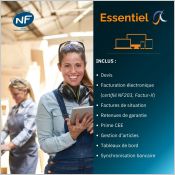 Pack Essentiel - Logiciel de facturation artisans