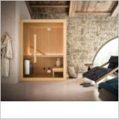 Sauna HOSHI 2100x1350x1980 Puissance absorbée 6kW Réf : VM32HT1 - Sauna hoshi ronal