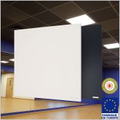 Chauffage infrarouge pour dalles de plafond Comfort noir et blanc - Comfort – chauffage infrarouge plafond