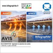 Billegraphite comble - Isolant en vrac haute performance acermi
