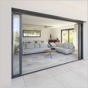 Baie coulissante alu CUZCO - Baies coulissantes 70mm hpe