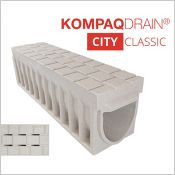 KOMPAQDRAIN ® CITY CLASSIC - Caniveau compact 