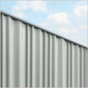 Tenda, la nouvelle gamme de bardage m&eacute;tallique des Ateliers 3S &agrave; effet drap&eacute; 