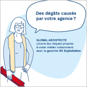 La responsabilit&eacute; civile exploitation pour les architectes&hellip; illustr&eacute;e en BD 