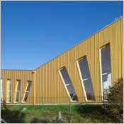 Fa&ccedil;ades en zinc : une enveloppe durable au service de l'&eacute;criture architecturale