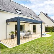Pergola bioclimatique - Lames orientables