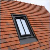 Châssis patrimoine cintré VA-DRLK - 40x60 cm - Pose encastrée - Châssis patrimoine acier 