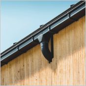 Gouttière en aluminium - Système complet - évacuation des eaux pluviales