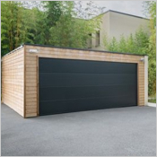 L’élégance classique et durable de la porte de garage sectionnelle plafond