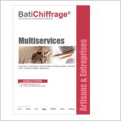 Biblioth&egrave;que de prix multiservices - Sp&eacute;cial Artisans & Entreprises BTP - Bordereau de prix btp