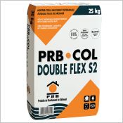 PRB Col Double Flex S2 - Mortier colle hautement d&eacute;formable 