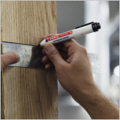 Marqueur Permanent Retractable Edding 11 Noir - Utilisation à une seule main