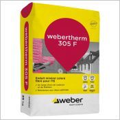 Webertherm 305 F - Enduit pour les systèmes d'isolation ite