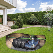 Maximisez vos économies d'eau avec le kit Jardin Confort pour cuve Platine