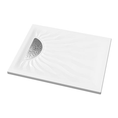 DESIGN 2 blanc antidrapant 120x90 cm - Alterna - Receveur douche