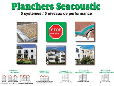 Planchers Seacoustic - Plancher acoustique seac