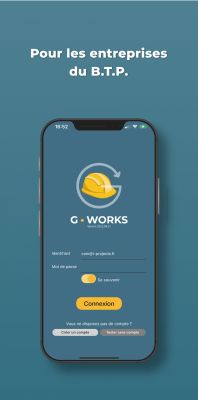 G-WORKS - Solution suivi chantier