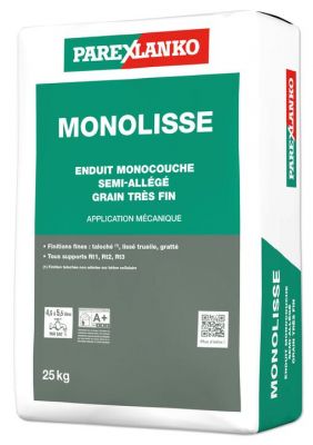 MONOLISSE  - Enduit monocouche semi-allégé