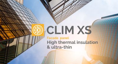 CLIM XS - Panneau de faade ultra-isolant