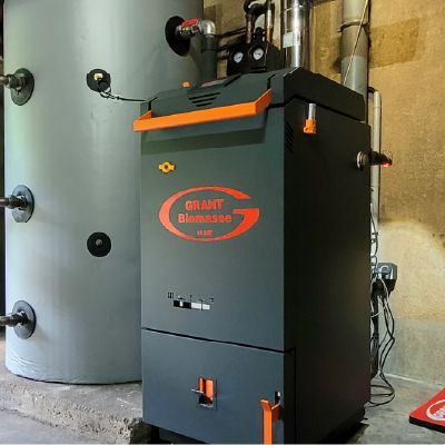 Biomasse 18kW - Chaudire bois-bche  gazification