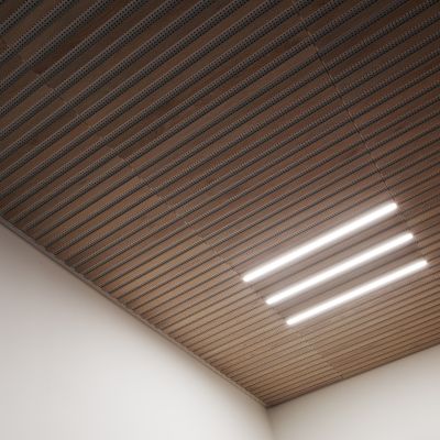 Plafond modulaire acoustique Knauf Rold 12 / Habillage mural Knauf Rold 12 Fix - Gamme knauf danoline