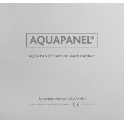 Plaque de ciment Knauf AQUAPANEL Outdoor - Bardage support d'enduits