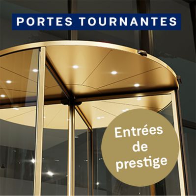 Revo.PRIME - Porte tournante manuelle ou automatique