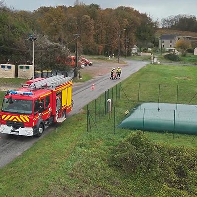 Rserve incendie - Citerne souple