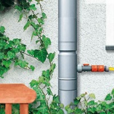Recup Pluie Inox : Collecteur d'eau de pluie en inox