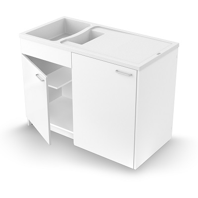 Giga 120 Mélaminé  - Concept meuble + évier