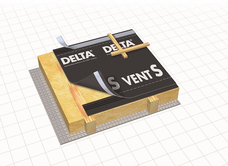 Delta-Vent S et Delta-Vent S plus - écran de sous-toiture hpv