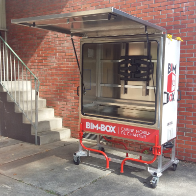 BIM BOX - Cabine mobile de chantier