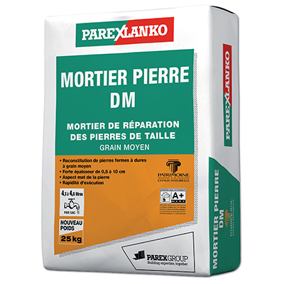 Mortier Pierre TF/DM - Mortier de réparation pierres de taille