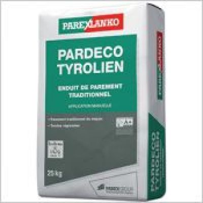 PARDECO TYROLIEN - Enduit de finition traditionnel