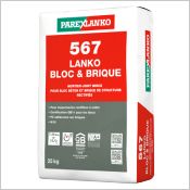 567 LANKO BLOC & BRIQUE - Mortier joint mince de montage