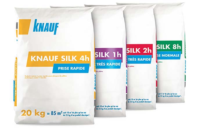 Knauf Silk - Enduit en joint à poudre
