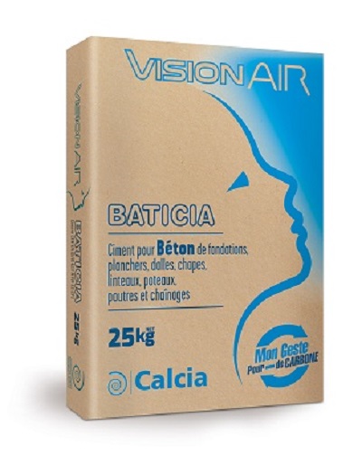 VisionAIR Baticia - Ciment pour béton bas-carbone